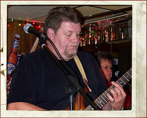 John Campbell Plays Lead Guitar and vocals for the weekenders band 