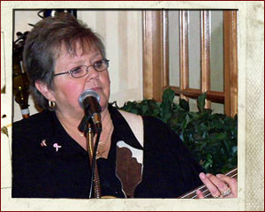 Thelma Porch Plays Bass And Is Lead Vocals In The Weekenders Band